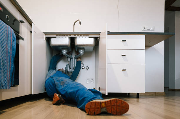 Professional Drain Cleaning technician working in Fairview, NJ